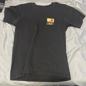 Brixton Black and Tan tee, Size Small